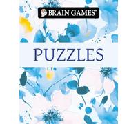 Brain Games - Take-Along - Puzzles (Watercolor Floral Design)