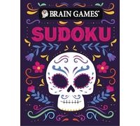 Brain Games - Take-Along - Sudoku (Sugar Skull Design - Day of the Dead and Halloween)