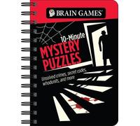 Brain Games - To Go - 10-Minute Mystery Puzzles (Anello, filo)