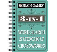 Brain Games - To Go - 3-In-1: Word Search, Sudoku, Crosswords
