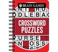 Brain Games - To Go - Crossword Puzzles (Red - Circle Cover) (Anello, filo)