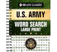 Brain Games - U.S. Army Word Search - Large Print