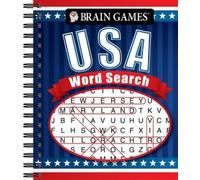 Brain Games - USA Word Search (#4) (Anello, filo) Brain Games