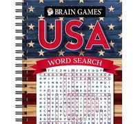 Brain Games - USA Word Search (#7) (Anello, filo) Brain Games