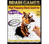 Brain Games: Word Search Book for 5th Graders: Book 2: Book 2