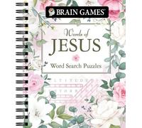 Brain Games - Words of Jesus Word Search Puzzles (320 Pages) (Anello, filo)