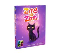 Brain Games - Zing A ZAM - Giochi Di Carte Da Giocare - Gioco Di Torre Di Magia con Un Tocco Unico: I Giocatori Non Possono Vedere Le Loro Carte - Da 6 Anni - 2 a 5 Giocatori - 20 Min