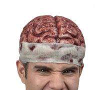 Brain Hat | Novelty Brain Beanies - 3D Horror Design Costume Accessory | Dress Up Hat for Women, Men, Birthday, Festival, Comedy Stage, Haunted House, Performance, Halloween, Cosplay