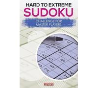 Brain Jogging Puzz Hard to Extreme Sodoku Challenge for Master Play (Tascabile)