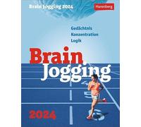 Brain Jogging Tagesabreißkalender 2024: Gedächtnis, Konzentration, Logik