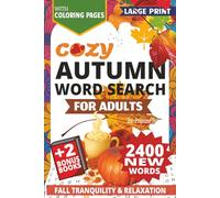 Brain Puzzle - Cozy Autumn Word Search: Large Print Word Puzzles for Fall Tranquility and Relaxation