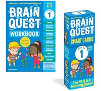 Brain Quest 1-Book & Cards Set. Brain Quest Workbook 1st Grade Revised Edition & Brain Quest 1st Grade Smart Cards Revised 5th Edition by Workman Publishing