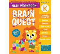 Workman Publishing Brain Quest Math Workbook: Kindergarten (Tascabile)