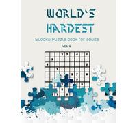 Brain River Publish World's hardest Sudoku puzzle book for adults vo (Tascabile)