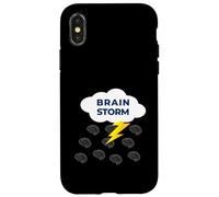 Brain Storm - Brainstorming divertente | Umorismo di psicologia | Psych Custodia per iPhone X/XS