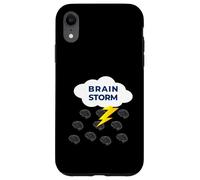 Brain Storm - Brainstorming divertente | Umorismo di psicologia | Psych Custodia per iPhone XR