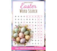 Brain-Teasing Easter Word Search: 100+ Egg-cellent Easter Puzzles | Brain-Boosting Easy to Hard Puzzles | 6 x 9 Inches | Holiday Joy and Stress Relief
