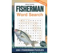 Brain-Teasing Fisherman Word Search: 100+ Nautical Fishing Puzzles | Brain-Boosting Easy to Hard Puzzles | 6 x 9 Inches | Angling Adventure and Stress Relief