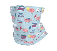 Brain Training 26X30Cm Antiscivolo Protezione del Viso Durevole Headwrap per Pesca Sports Arrampicata