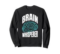 Brain Whisperer Cervello Psiche Psicologo Terapista Felpa