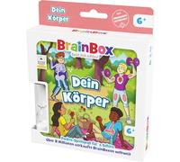 BRAINBOX 2054905 Pocket Edition il tuo corpo, gioco di apprendimento compatto, gioco di memoria, gioco a quiz, gioco da viaggio per bambini dai 6 anni in su