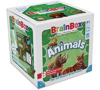 BrainBox Animals (2022) , Card Game , Ages 8+ , 1+ Players , 10+ Minutes Playing Time