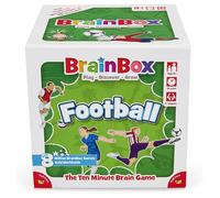 BrainBox Calcio Gioco Carte The Dieci Minuti Cervello 1 + Giocatori Aged 8+