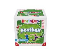 BrainBox Football (2022) , Card Game , Ages 8+ , 1+ Players , 10+ Minutes Playing Time