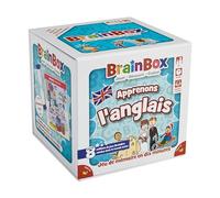 BRAINBOX - Impariamo l'inglese - Gioco di memoria per bambini a partire da 8 anni - Gioco da tavolo per imparare l'inglese divertendosi - Gioco educativo - 1 giocatore o più - 10 min - Versione
