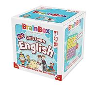 Carletto Deutschland GmbH Brain Box 2094952-Gioco educativo a quiz per bambini a partire dagli 8 anni, Colore Let's Learn English, 2094952