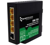 Brainboxes SW-725 Interruttore Ethernet Industriale 5 Porte PoE+ 10/100