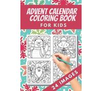 Brainfit Publishing Advent Calendar Coloring Book for kids (Tascabile)