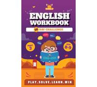 BrainGymJr : English Workbook (8-9 years): 30 Day Challenge : Daily English Puzzles for Children