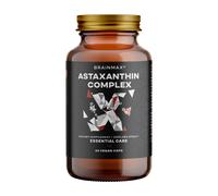 BrainMax Astaxanthin Complex, 60 capsule vegetali BIO astaxantina, luteina, zeaxantina, licopene, i più forti antiossidanti, integratore alimentare