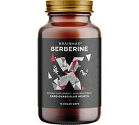 BrainMax Berberine 500 mg, 90 capsule a base di erbe Una sostanza bioattiva naturale per supportare la salute del cuore, del fegato, della…