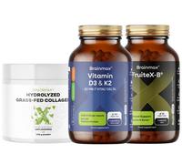 BrainMax Bones Confezione studiata per un'alimentazione completa di ossa e tessuti connettivi, integratore alimentare