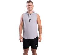 BrainMax canotta da uomo con cappuccio, grigia Dimensione: L