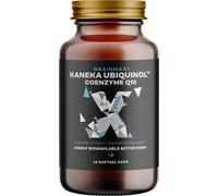 BrainMax Coenzima Q10, Ubichinolo, Kaneka, 100 mg, 60 capsule softgel Forma attiva brevettata del coenzima Q10 per l'energia e la salute circolatoria