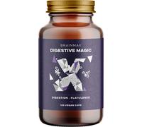 BrainMax Digestive Magic, enzimi digestivi, 100 capsule vegetali Complesso di enzimi digestivi ed erbe per calmare lo stomaco e ridurre il gonfiore,…