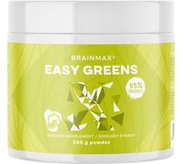 BrainMax Easy Greens, lime, 10 g, 1 porzione Una miscela di alimenti verdi con curcuma, stevia e citronella BIO, 1 dose