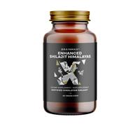 BrainMax Enhanced Shilajit Himalayas, 60 capsule Con acido fulvico al 50% e coenzima Q10, 60 dosi, integratore alimentare