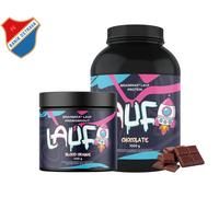 BrainMax FCB II Proteine del siero del latte native e complesso pre-allenamento con caffeina in un'unica confezione, integratore alimentare