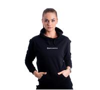 BrainMax felpa in cotone biologico, unisex, nera Dimensione: XL