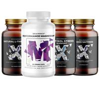 BrainMax Head Calm PLUS Un pacchetto completo con particolare attenzione al bisglicinato di magnesio MagChel®, allo zafferano e a sostanze…