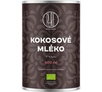 BrainMax Latte di cocco puro 17% di grassi, BIO, 400 ml