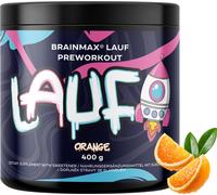 BrainMax LAUF® Preworkout, con caffeina, 400 g Il sapore: Červený pomeranč