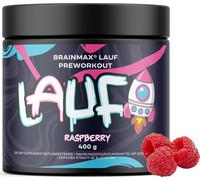 BrainMax LAUF® Preworkout, con caffeina, 400 g Il sapore: Malina