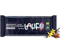 BrainMax LAUF® Protein Carb Bar, Barretta proteica-carboidrati, BIO, 2x45 g