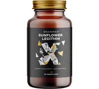 BrainMax Lecitina di girasole, lecitina di girasole, 90 capsule vegetali Fosfatidilserina da girasole NON OGM, integratore alimentare