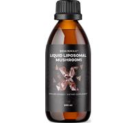 BrainMax Liposomal Vital Mushrooms, funghi vitali in forma liposomiale, 200 ml Chagua, Reishi, Cordyceps, Lion's Mane, Maitake e Shiitake in forma…